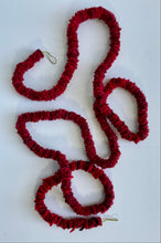 Load image into Gallery viewer, Red Cashmere Garland
